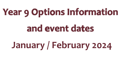 Year 9 Options Information